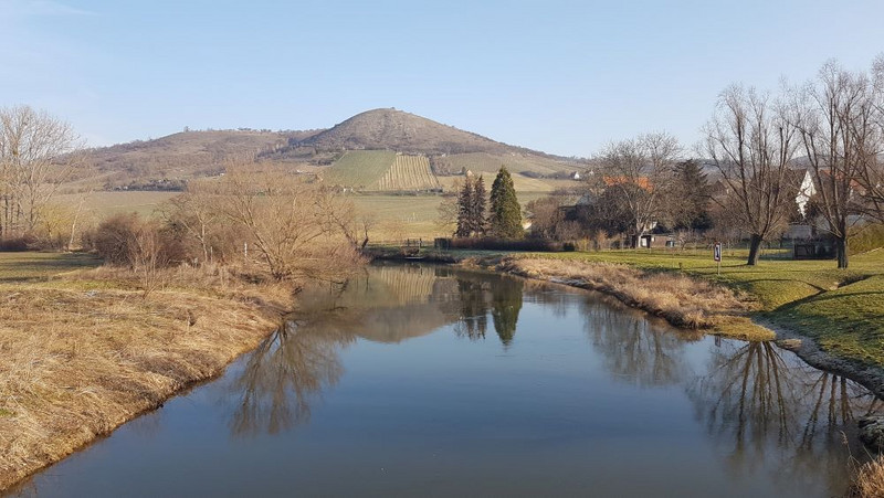 Die Unstrut in Sachsen-Anhalt