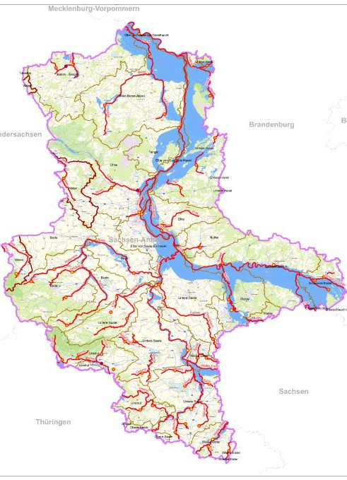 Ergebnis der Aktualisierung der Risikogewässerkulisse Sachsen-Anhalt 2024